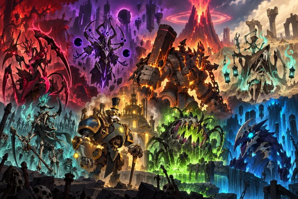Boss et régions des donjons de niveau 216
